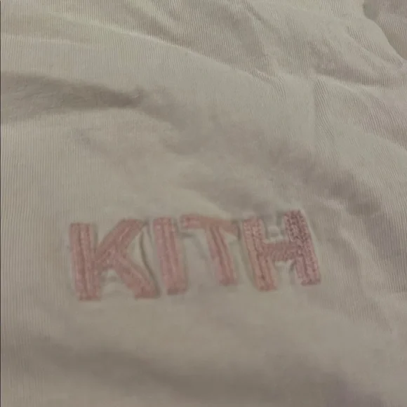 Kith Women’s Light Pink Oversized T-Shirt - Picture 2 of 3